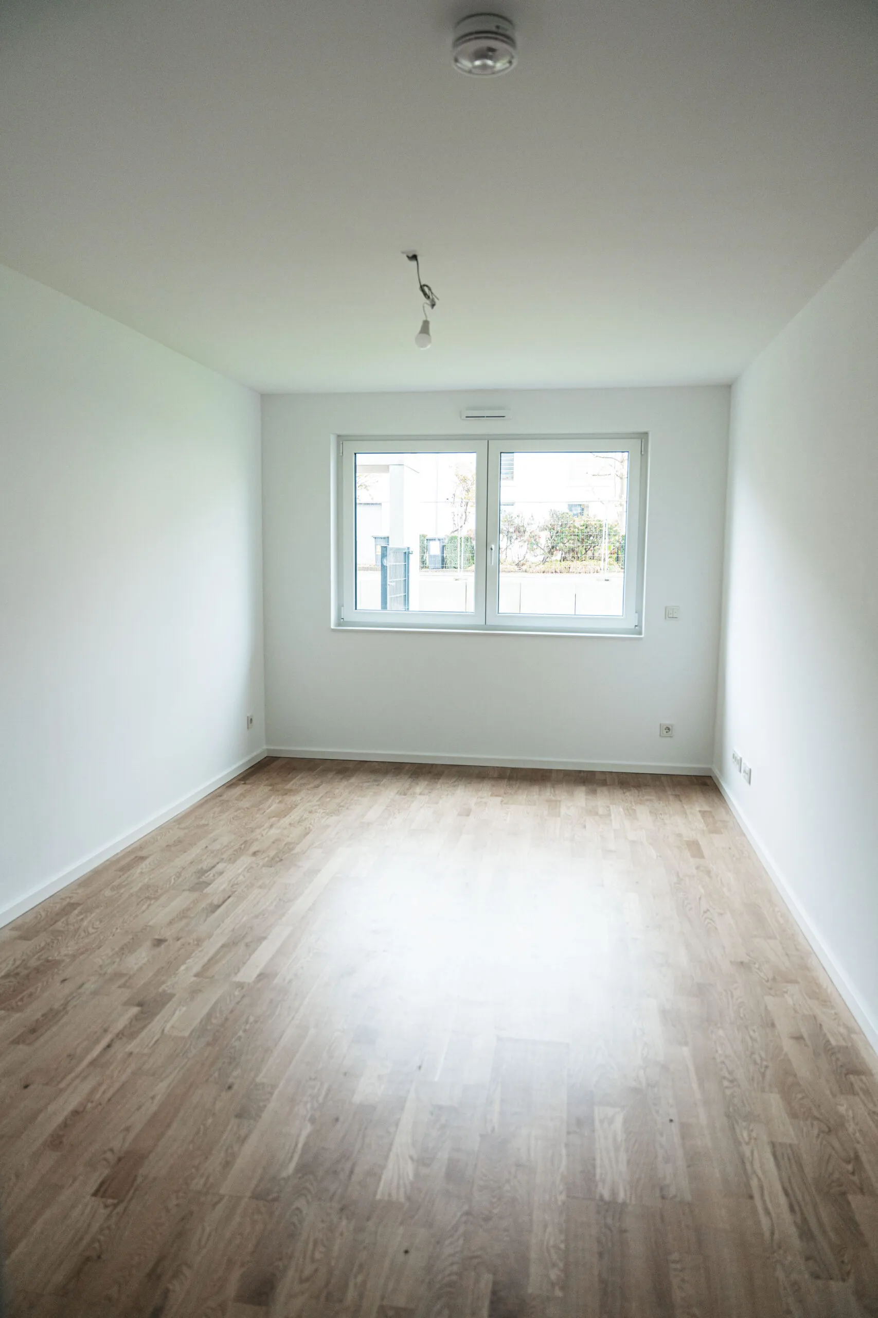 Frisch gestrichener, leerer Wohnraum in Dortmund